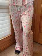 Snowfall Satin PJ Set