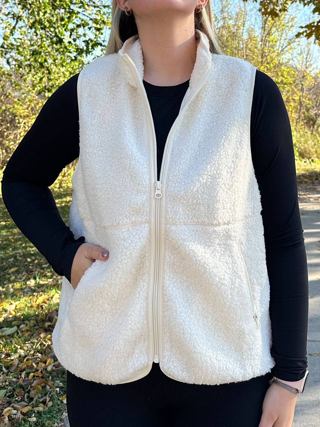 The Aspen Cream Vest